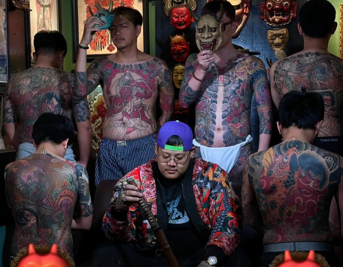 Raiden Ink Tattoo 工作室里的客人